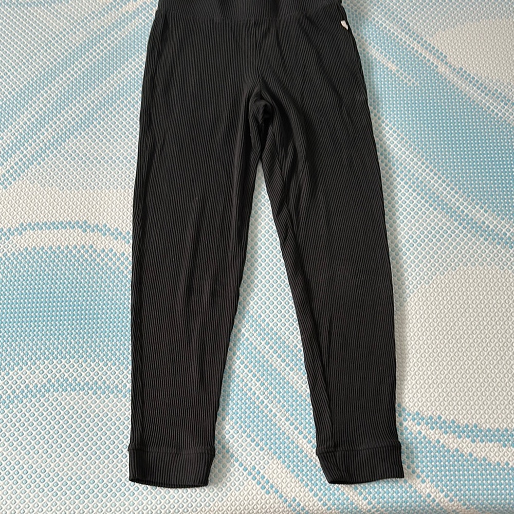 Uggs Black Ribbed Sweats